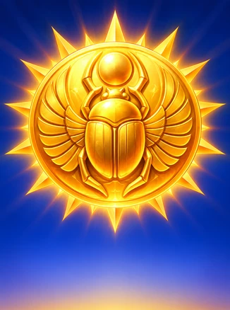 Sun of Egypt 2 — Misr skarabeyi tasvirlangan oltin quyosh diski
